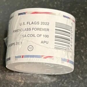 Forever Stamps 2022 ten roll 10 roll = 1000 pcs